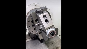 Special hydraulic clamp! CNC lathe processing skills!