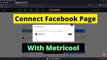 Connect Facebook Business Page with Metricool in 2026