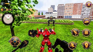 Robot Car War Transform Fight by Tech 3D Games Studios Android Gameplay FHD screenshot 5
