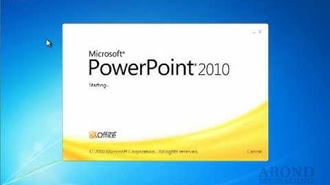 Using PowerPoint 2010 - Using the Quick Access Toolbar