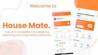 HouseMate Demo: Custom 2D Canvas Map, Cost Estimator & Contractor Marketplace