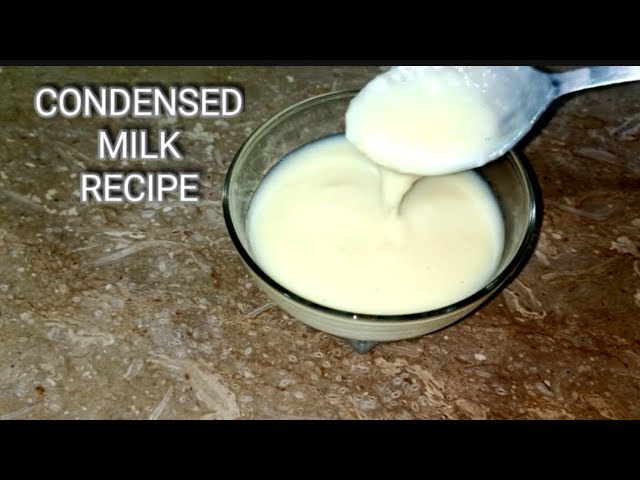 Condensed milk recipe by Sam's channel class=