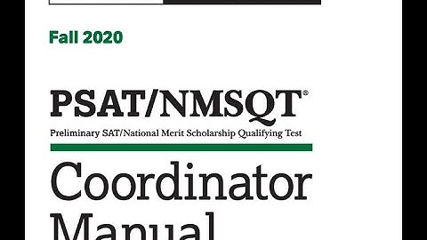 PSAT Proctor Tutorial 20-21