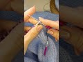 Як закрити лицьову гладь #knitting #вязання #knit #handmade
