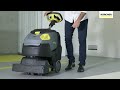 How to use the krcher scrubber drier br 4522 c bp