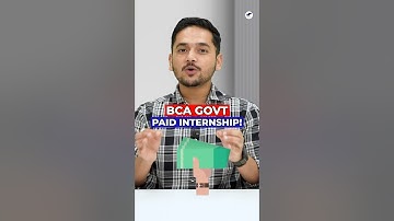 ✅Govt Paid Internships For BCA Students🤑20K/Month STIPEND🤩#shorts #bcacourse #internships #viral