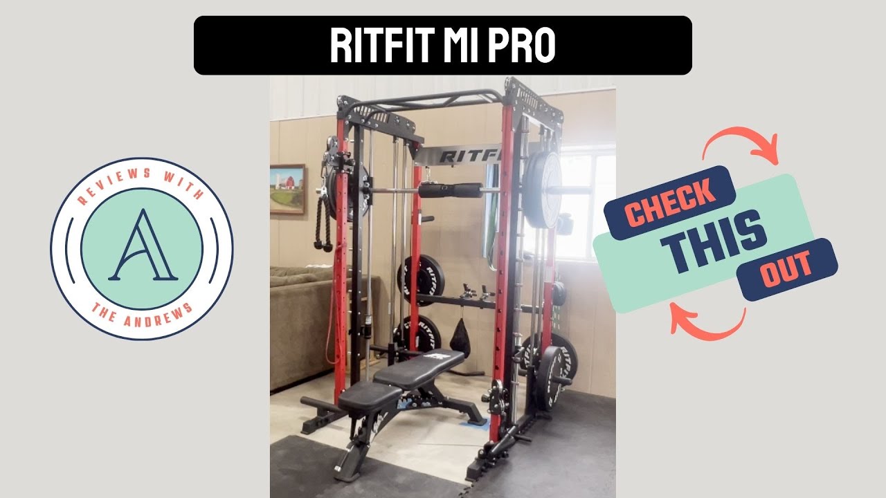 RitFit M1 Pro Smith Machine | All-in-One Home Gym Power Rack 💪 - YouTube
