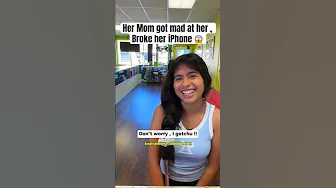 Mom Broke 12 Year Old Daughter’s iPhone 😱 #shorts #apple #iphone thumbnail