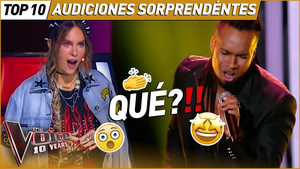 Las más SORPRENDENTES Audiciones a Ciegas en la historia de La Voz