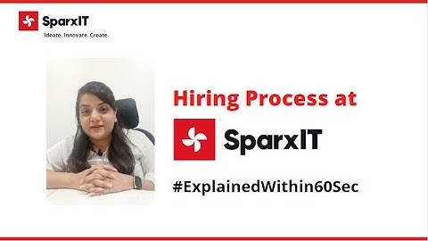 Explained Hiring Process at SparxIT in 60 Seconds