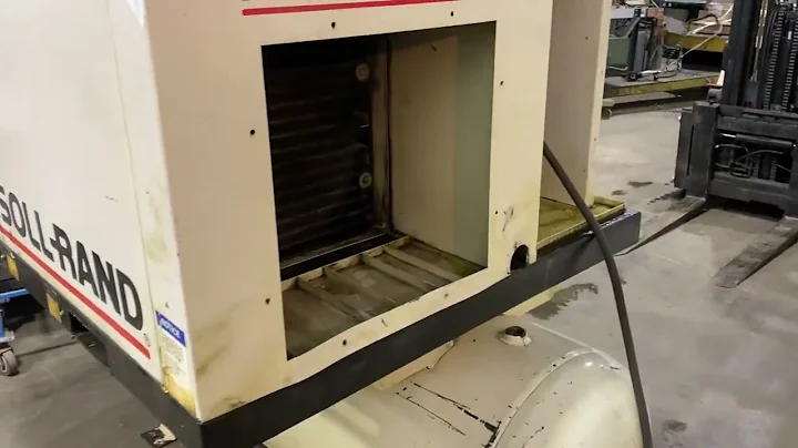 Ingersol Rand 15 HP Screw Air Compressor AC2077