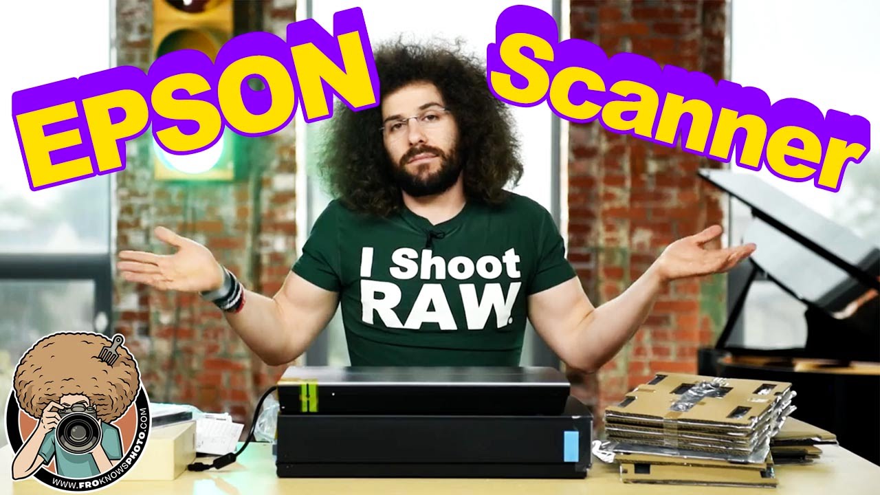 Is the EPSON V850 The "Best Photo Scanner" For Old Negatives and Slides:  Postman FRO Unboxing - YouTube
