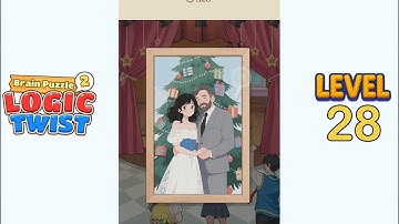 Brain puzzle 2 logic twist level 28 Walkthrough Solution