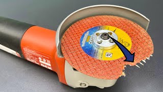 Never make the mistake of using a rotary cutting wheel on an angle grinder by Trend DIY 20,249 views 2 weeks ago 3 minutes, 3 seconds