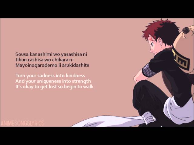 [FULL] Naruto OP 3 -『Kanashimi wo Yasashisa ni』- Original/English class=