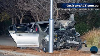 Three charged following crash in Harrison overnight