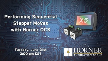 Performing Sequential Stepper Moves with Horner OCS