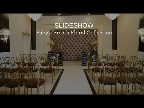 Wedding Flowers | Baby's Breath Floral Collection Slideshow | Chapel of the Flowers