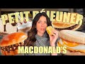 JE TESTE LE PETIT DÉJEUNER MCDO ! (choquée)