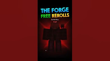 FREE REROLLS in The Forge #roblox #theforge