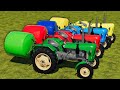 COUNTRY OF COLORS ! HAY SILAGE BALING MAKING & SELLING WITH URSUS TRACTOR ! Farming Simulator 19