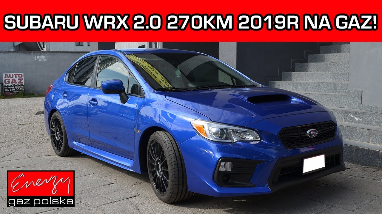 NOWY WRX na GAZ!!! Subaru WRX z silnikiem 2.0 270KM 2019r