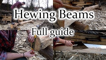 Make Your own Beams - with hand tools!