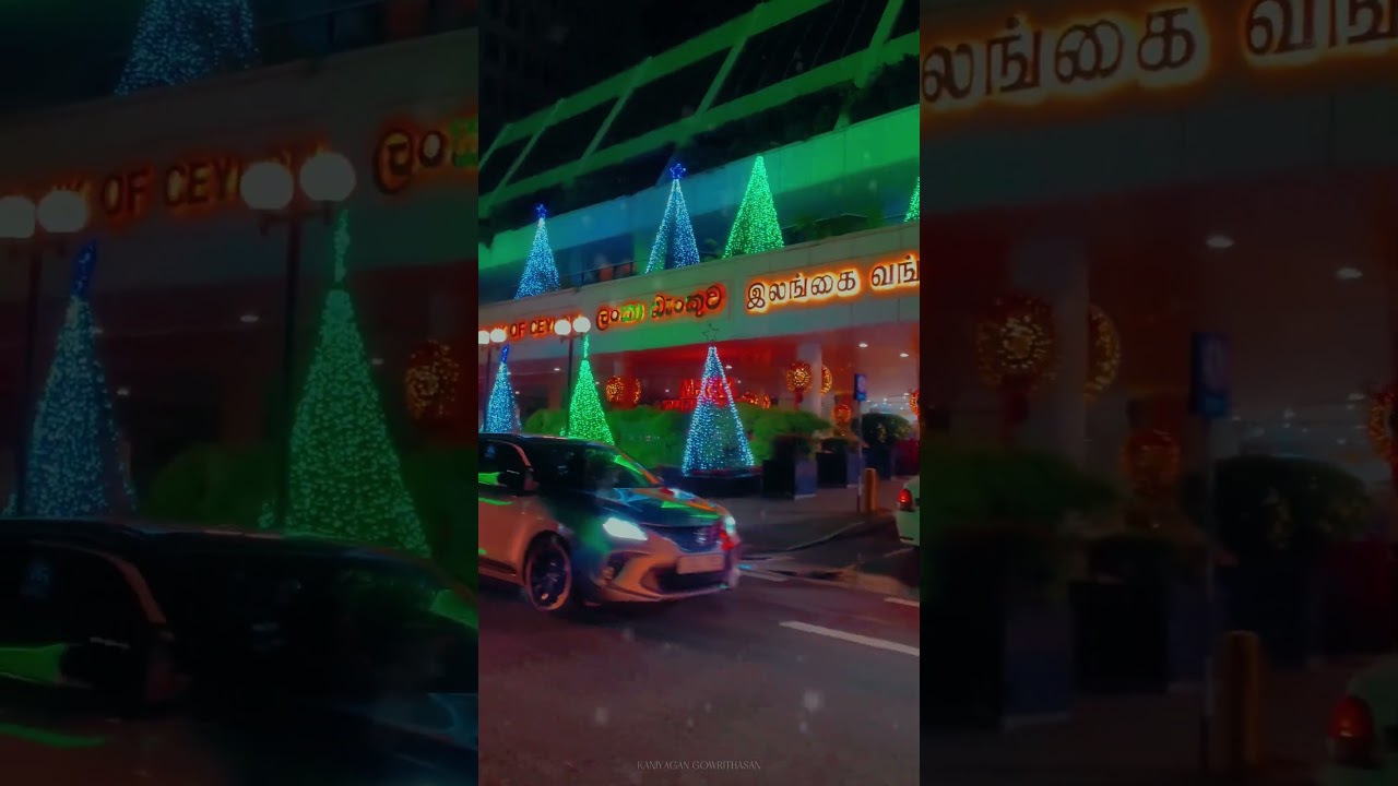 CHRISTMAS IN COLOMBO SRILANKA 🇱🇰 #cinematicexperience #colombo#christmas #srilanka #carol