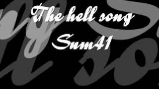 the hell song Sum41 (con testo)