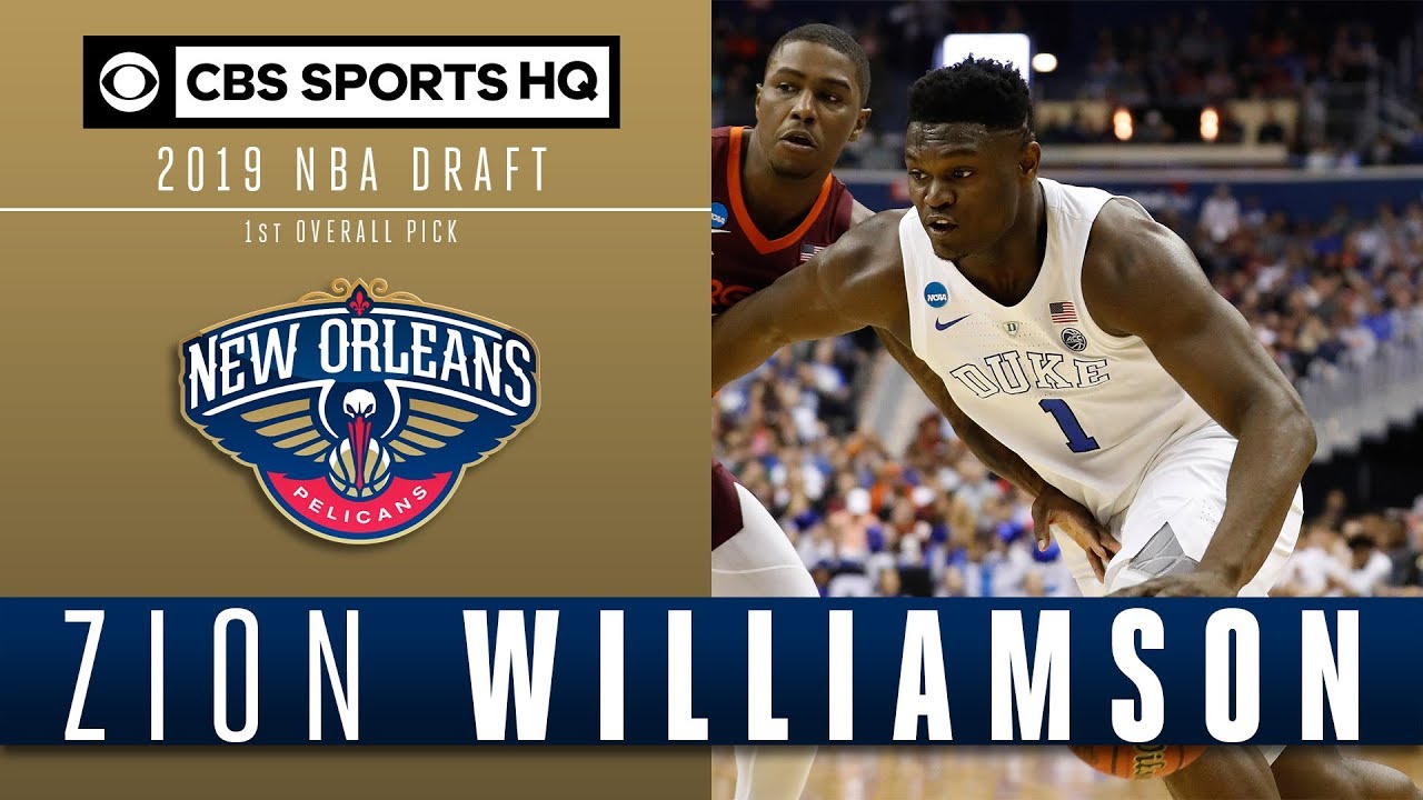 NBA Draft 2019: Duke's Zion Williamson picked No. 1 by New Orleans