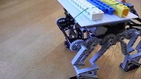 Lego Technic Variable Parallel Linkage 4 Legged Walking Robot