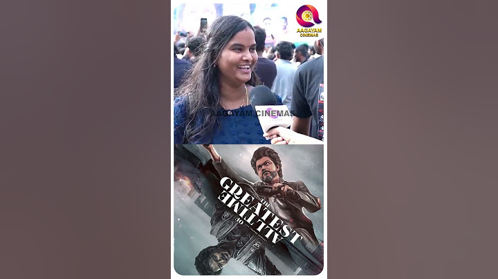 10 நாளா நான் தூங்கலை 🤔| #shorts | Goat FDFS | Vijay | Public Review👆