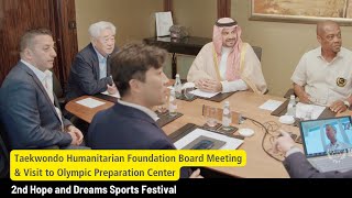 Highlights of THF Board Meeting & Visit to Jordan Olympic Preparation Center