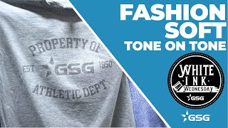 How to Print Fashion Soft Base Tone on Tone | White Ink Wednesday screenshot 2