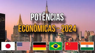 As 20 Maiores Economias Do Mundo 2024 (PIB NOMINAL) | FMI