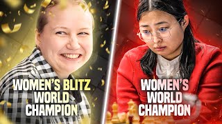 Women's World Champion Faces Off Against Women’s World Blitz Champion!