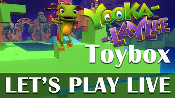Yooka-Laylee Toybox - Live PC gameplay