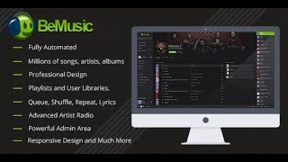 BeMusic - Music Streaming Engine update - khosinhvien.com