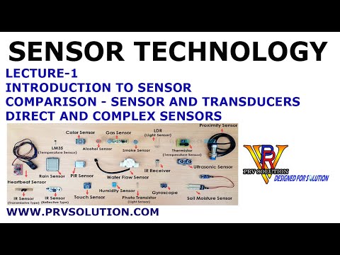 INTRODUCTION TO SENSOR | SENSOR TECHNOLOGY |