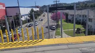 LAPD Responding Code 3 makes U-Turn