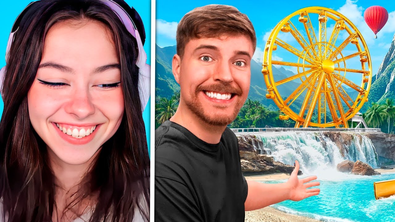Mictia REACCIONA a MRBEAST ¡Isla Privada de $1 vs Isla Privada de $250,000,000!