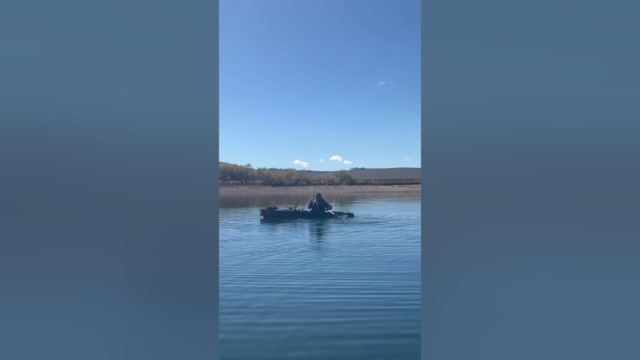 Spinney Mountain Reservoir Catching a Rainbow Trout aka Spinney freight