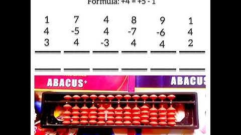 ABACUS : SMALL FRIEND ADDITION
