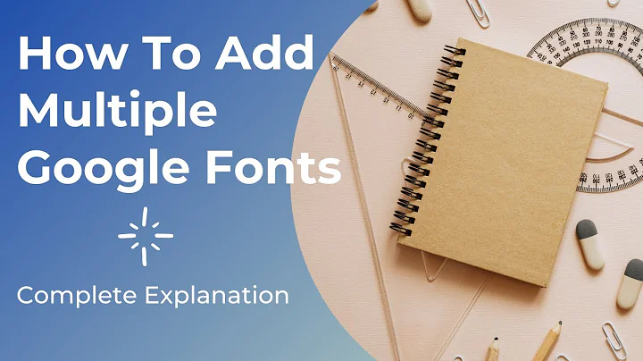 How To Use Multiple Google Fonts In HTML |  How To Download Google Font In HTML | Smart Webtuts 2020