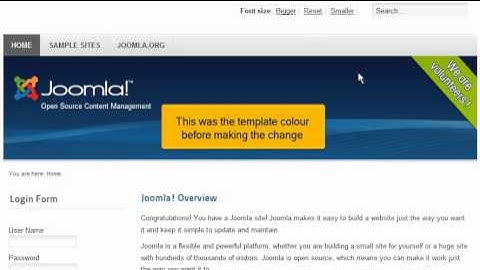 How to customize the default template in Joomla | FastDot Cloud Hosting