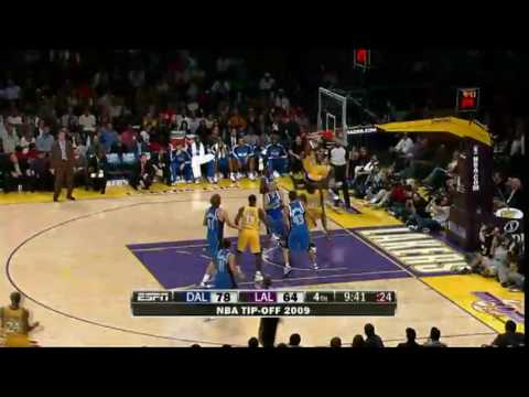 Shannon Brown Cleans Up Kobes Miss!