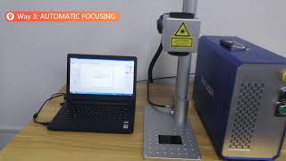 BEC special fiber laser marking machine with "manual" "motorized" "automatic" different focus method