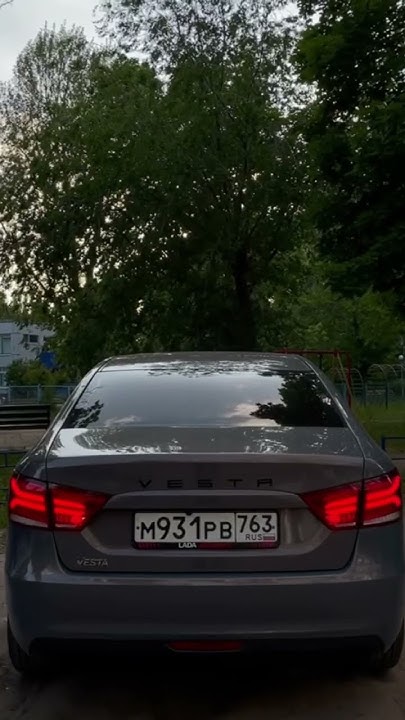 Задние LED фонари в стиле E-CLASS для Лада Vesta #автоваз #тюнинг # ...