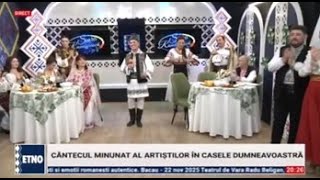 Ioan Chirila - De n-ar fi ochi si sprancene (Seara romaneasca - ETNO TV - 11.11.2025)