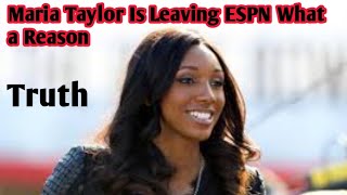 Maria Taylor Is Leaving ESPN After A Colleagues Remarks About Race Went Public